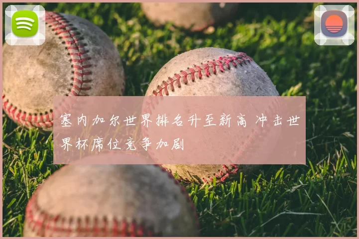 塞内加尔世界排名升至新高 冲击世界杯席位竞争加剧